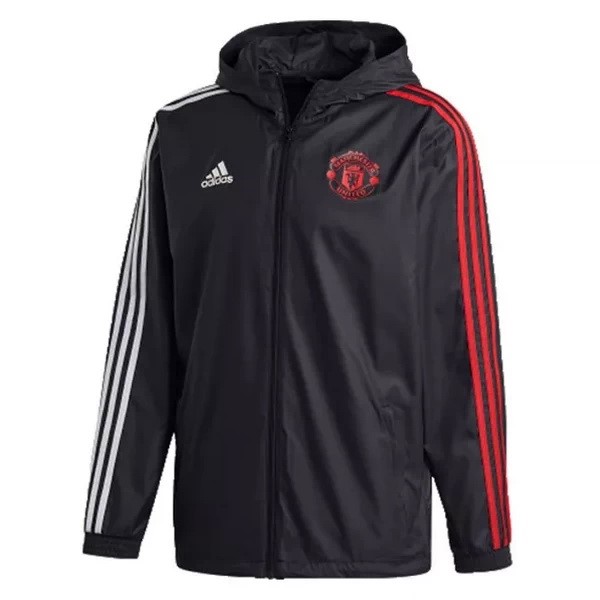 Rompevientos Manchester United 2020-2021 Negro Rojo